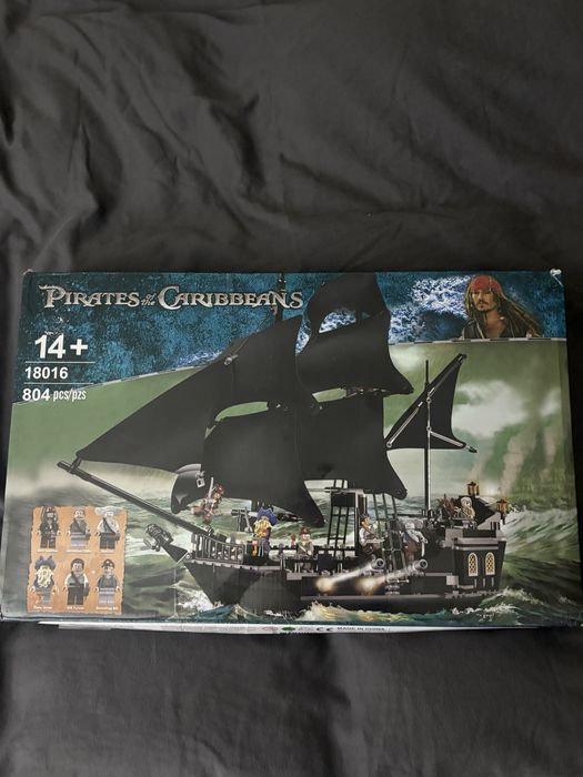 Pirates of Carraibean-Black Pearl Ship-804pcs-Compatibil cu LEGO