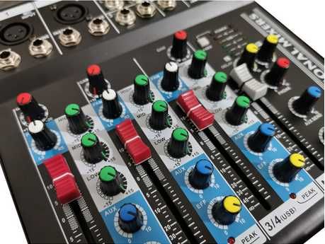 Mixer audio digital profesional ELS-F4MB 4 canale , Bluetooth