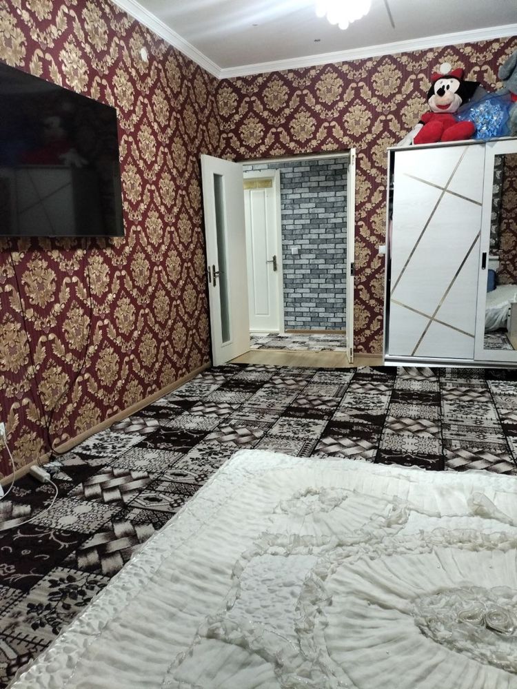 Oq tepa sohil boyda yangi qurlgan 2 honali 65 kv dom remonti bn sotlad