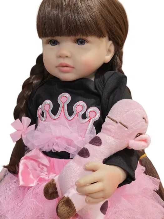 Реалистична кукла Реборн, Reborn бебе, преродено бебе 55см