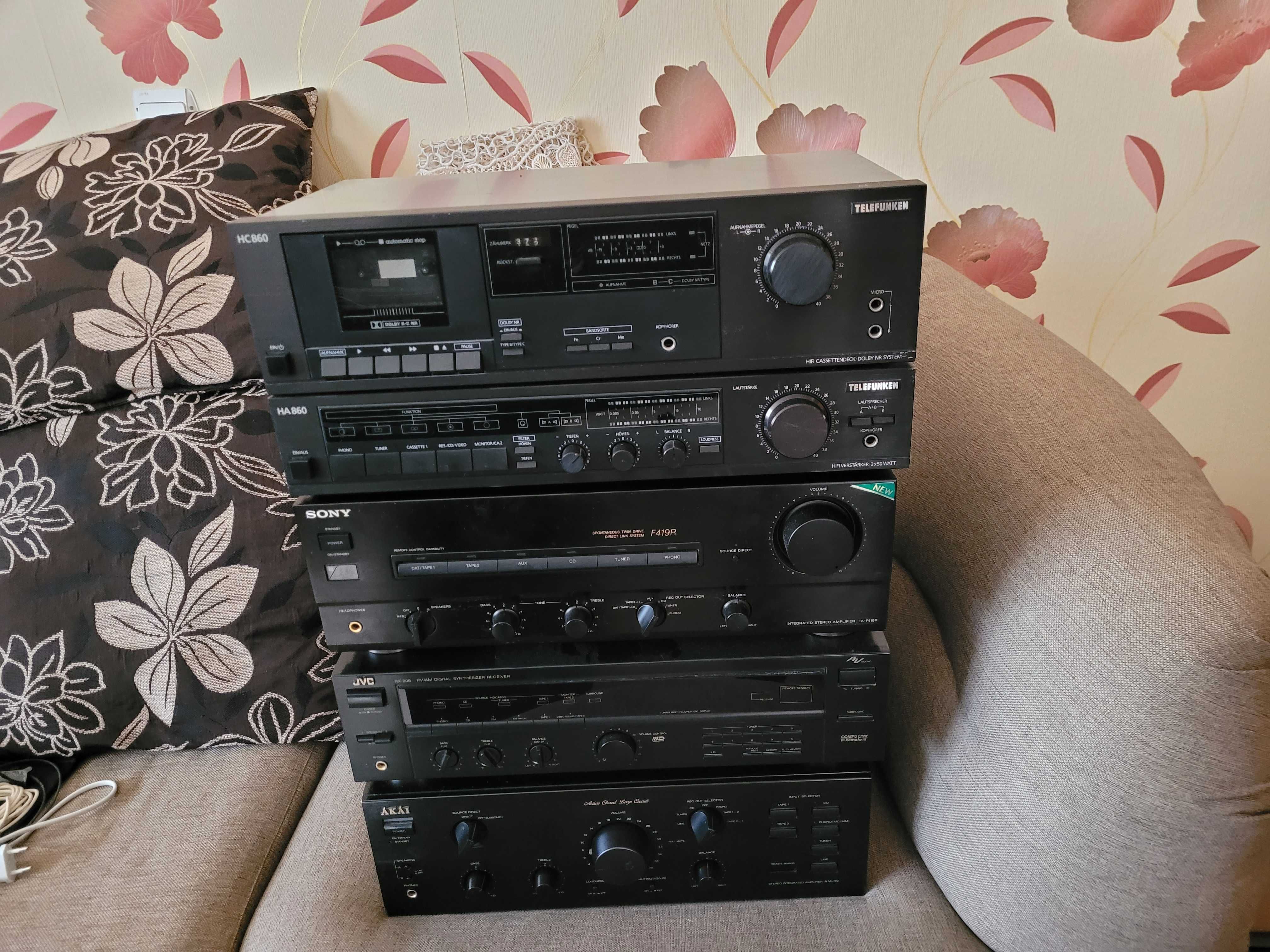 amplificator JVC RX-206 am-fm stereo receiver