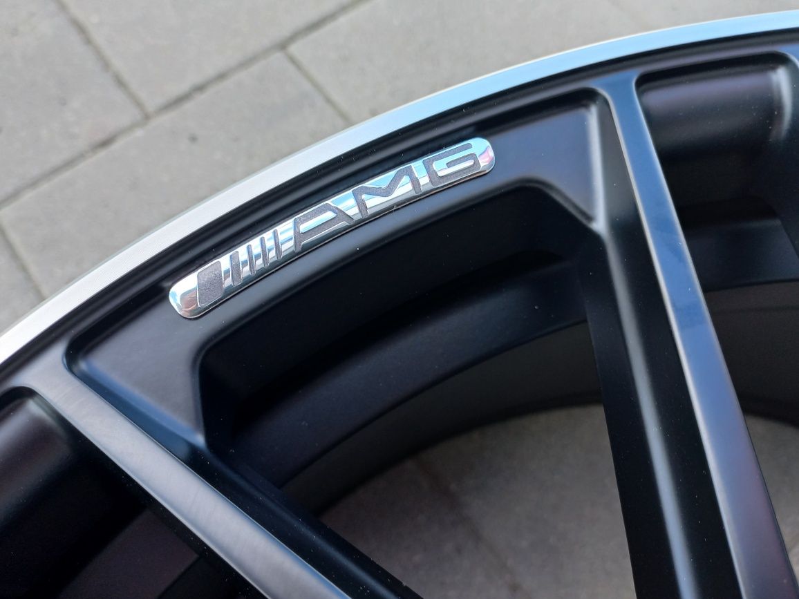 20.Mercedes ///AMG 8.5j et45 9.5j et40 Sport Paket Black Matt Polish l
