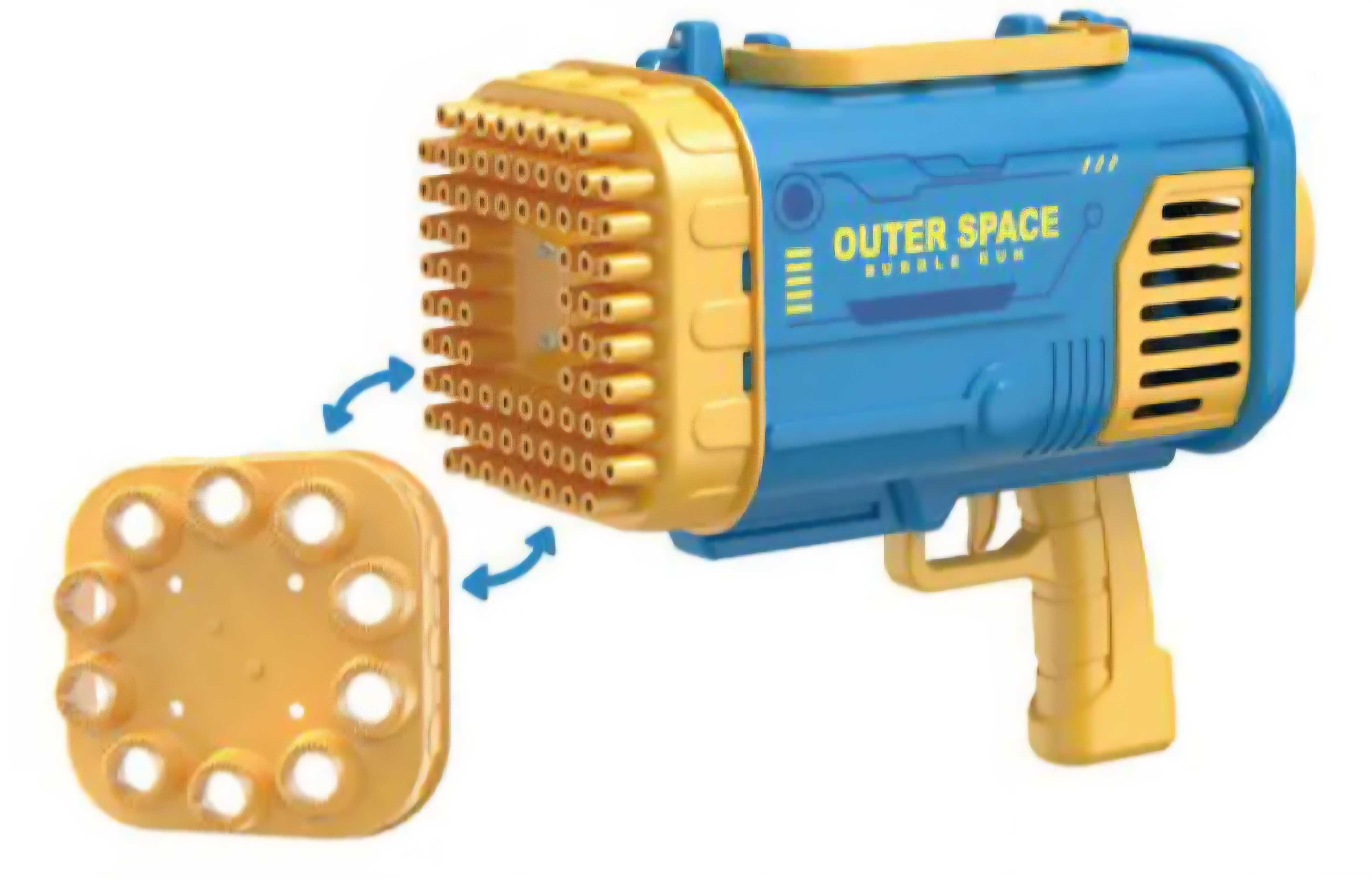 Bubble Gun Outer Space Базука за 80 Балончета