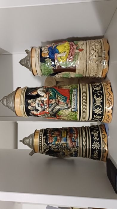 Halbe ceramice in relief