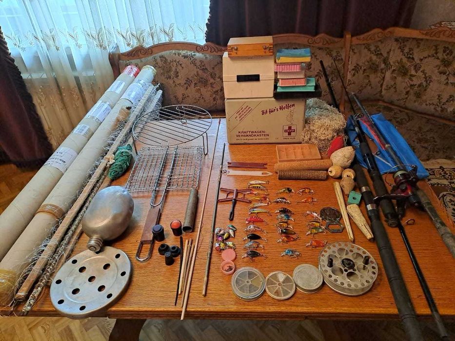 Кимоно ,бадминтон, мангал  и другое