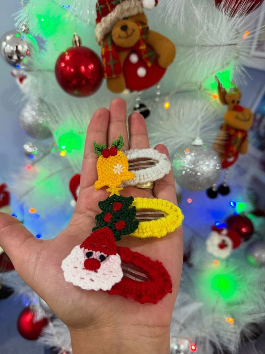 Ръчно плетени фиби за момиченца