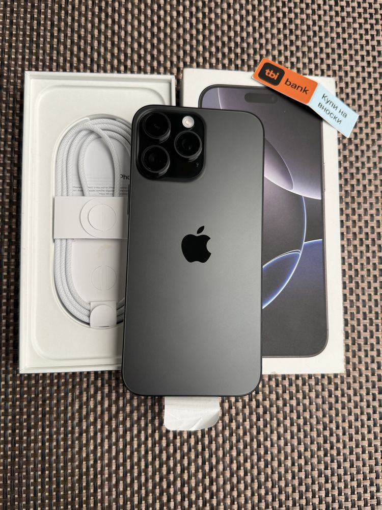 НОВ‼️ЛИЗИНГ от 80лв/м*iPhone 16 pro max* 16 про макс 256GB