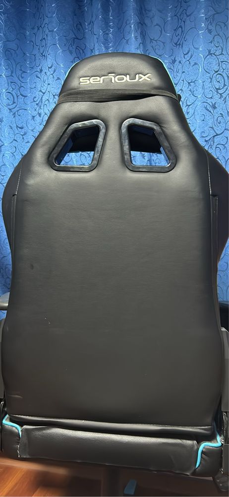 Scaun Gaming AZAY TRX TXT Blue
