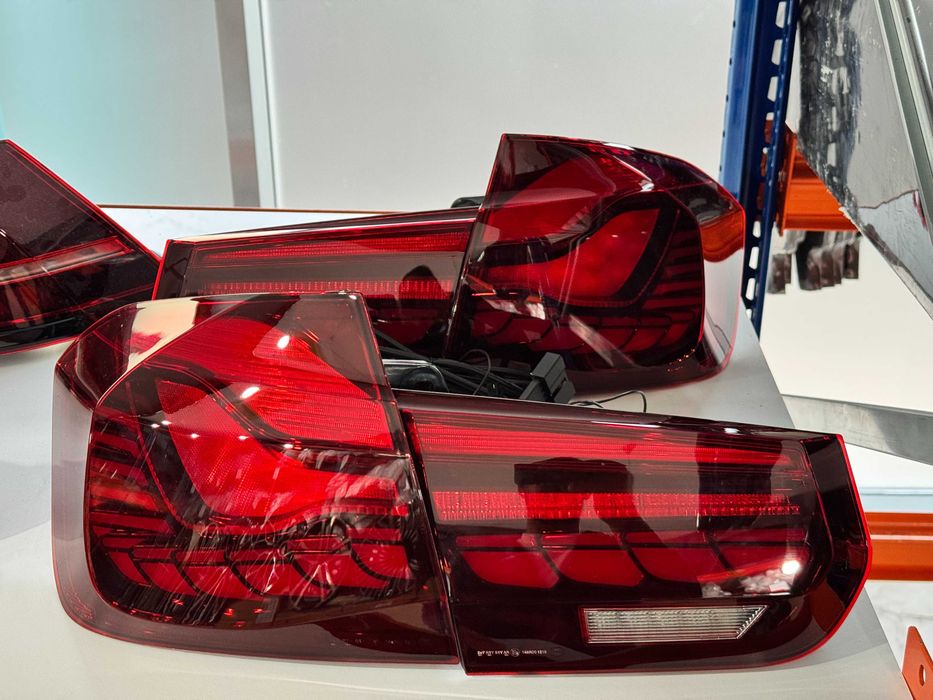 Set Stopuri Full LED BMW Seria 3 F30 Rosu Clar M4 Design