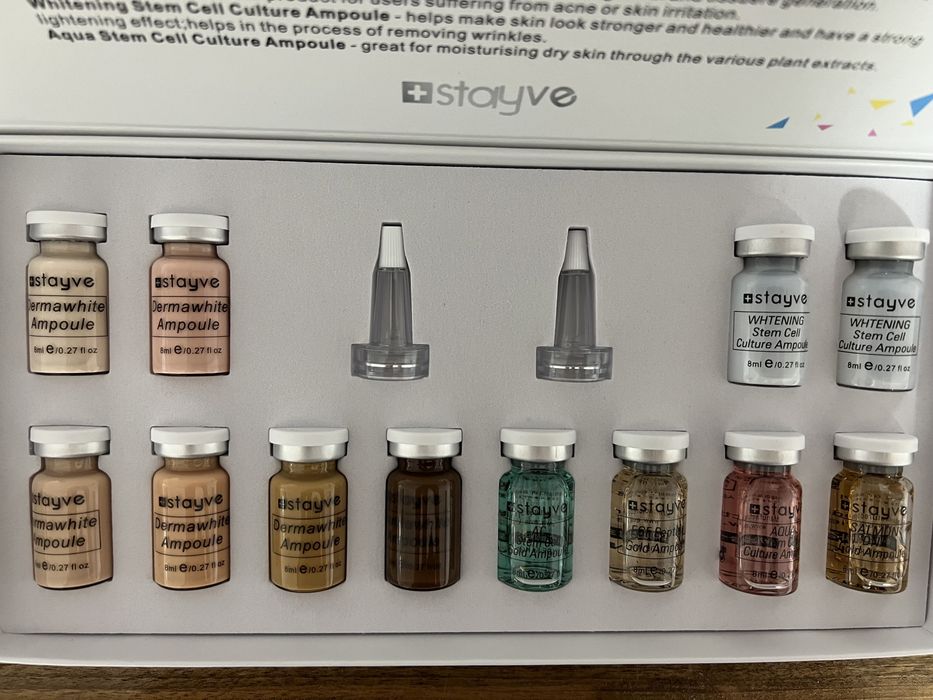 Stayve bb glow starter kit Mezoterapie seruri si nuanta