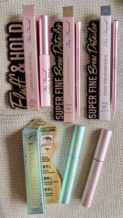 Оригинална козметика спирали и др. Rare,Huda,Too faced,Pat McGrath,ABH