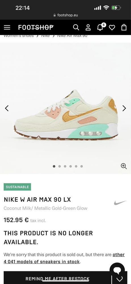 Nike W air max 90 Lx
