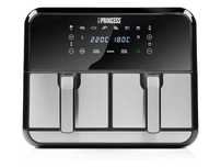 Двоен фритюрник с горещ въздух Princess 8L (2 кошници x 4 литра) 2400W