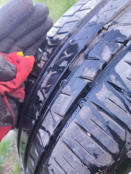 Jante 17 5x100, roti continental 215/45/17 Subaru Legacy