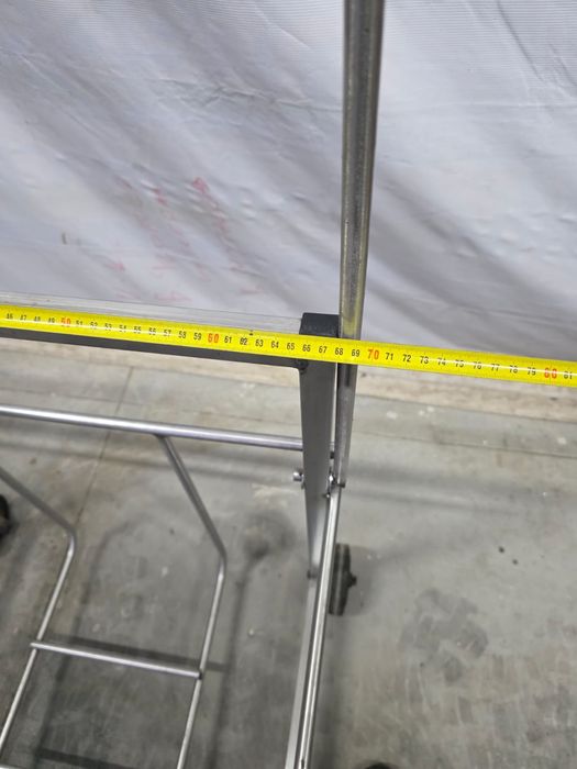 Немска хлебарска транспортна количка от неръждаема стомана