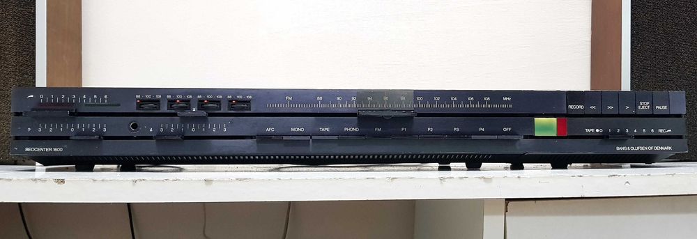 Beocenter 1600 amplituner Bang olufsen amplificator de colectie negru