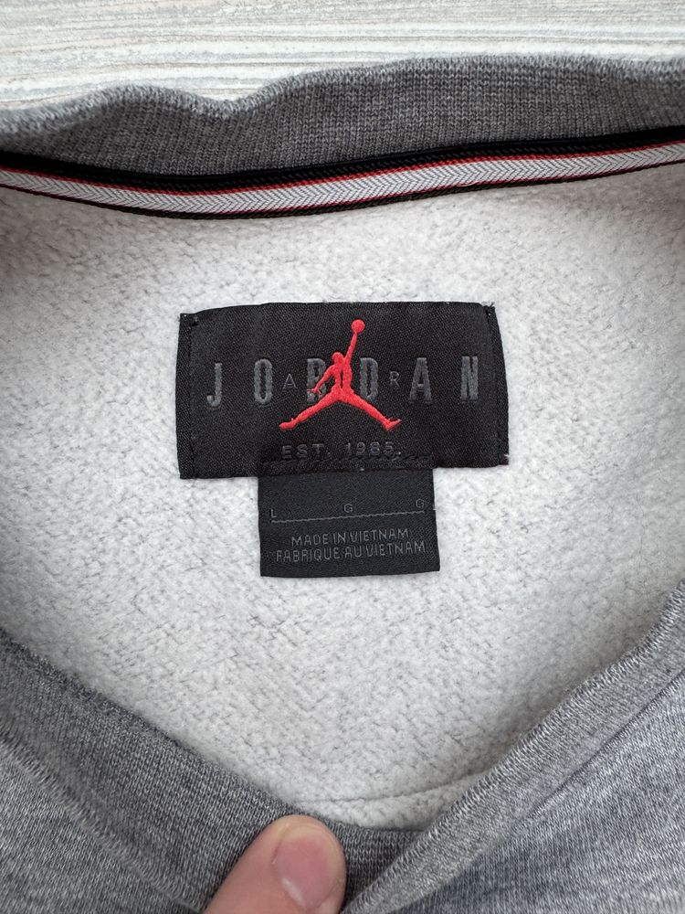 Мъжко! Чисто нов оригинален Jordan Суичър BRKLN FLC