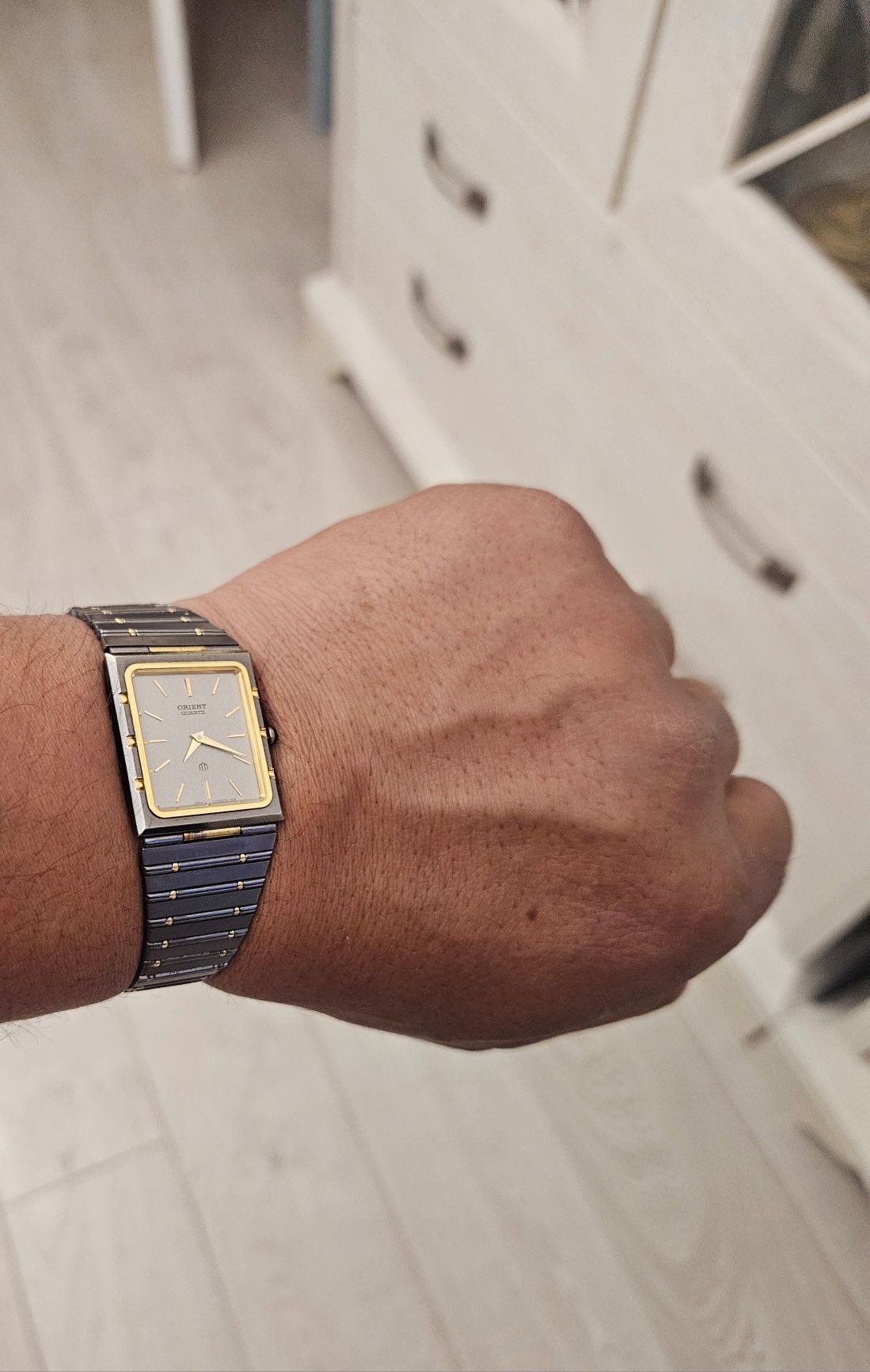 ORIENT Тank Japan. ръчен часовник от 80-те години.