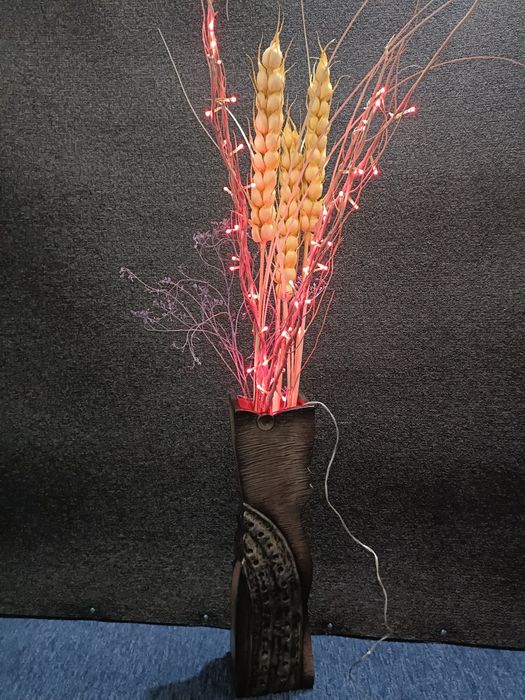 Vază decorativă cu lumină