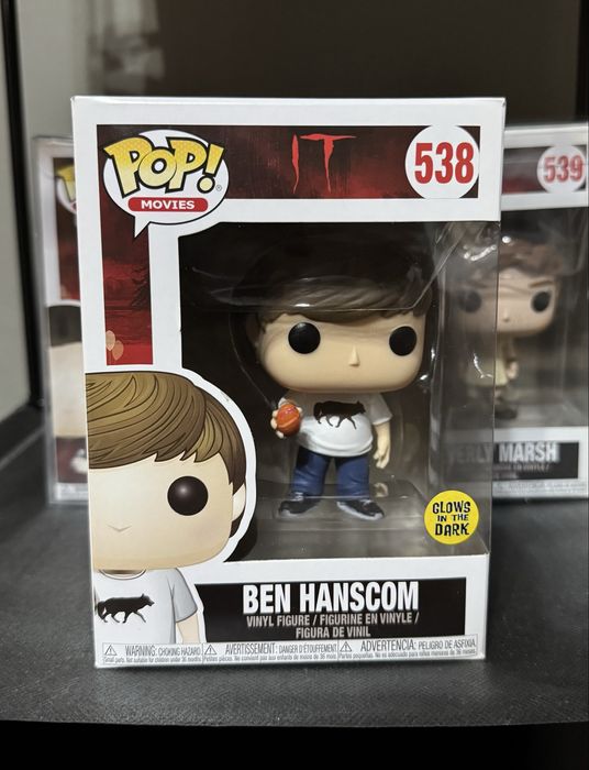 Lot Funko Pop IT Pennywise Horror Movie Ben Hanscom