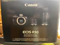 Canon R50 + 2 обектива