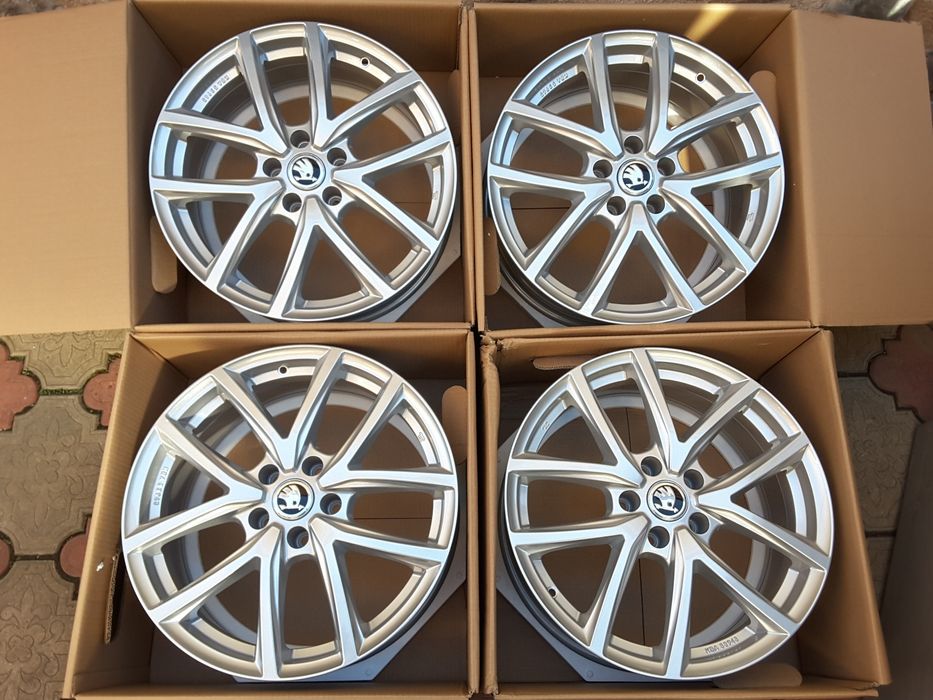 jante aliaj 18; 5x112; Skoda Kodiaq, Karoq, Superb, Octavia Scout  Noi