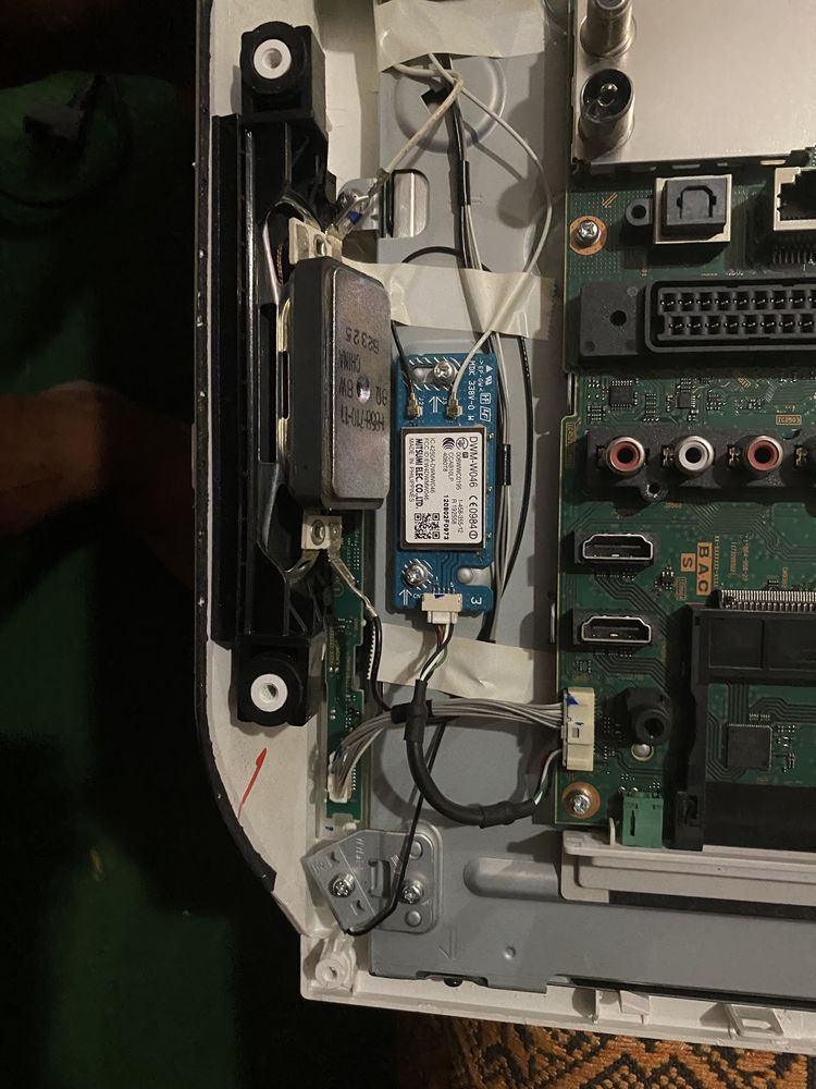 Радботещи Майн борд , Захранване, и Wi-Fi Modul. Sony Kdl26EX55