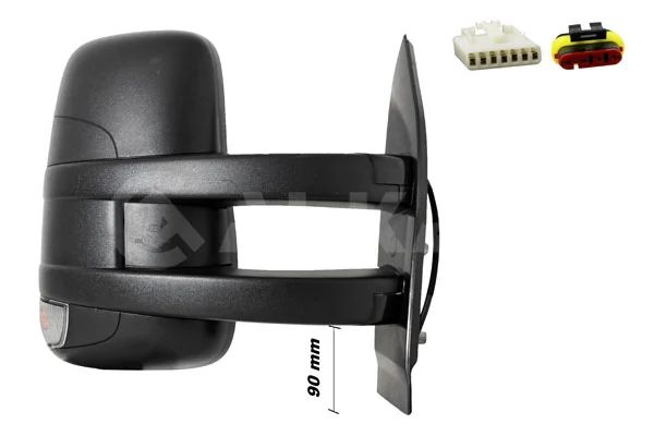 oglinda exterioara dreapta iveco daily vi platou / sasiu 2014-2025
