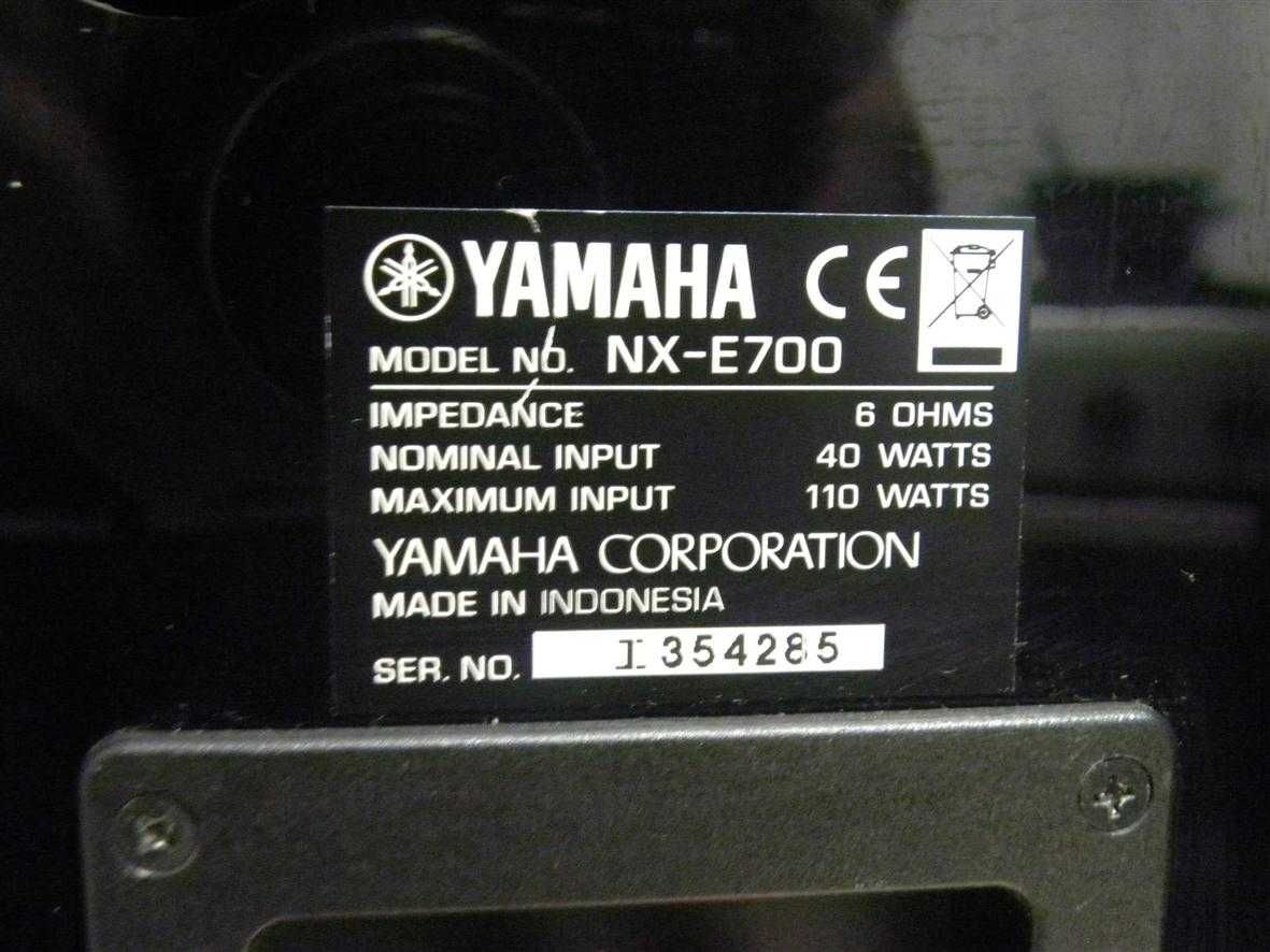 Natural Sound Yamaha NX-E700