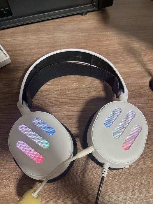 Havit наушники usb проводные с подстветкой