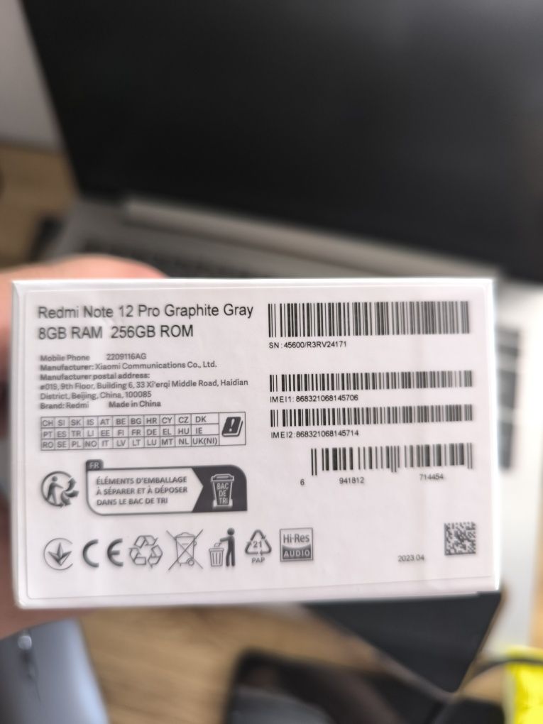 Redmi 12 pro 8/256