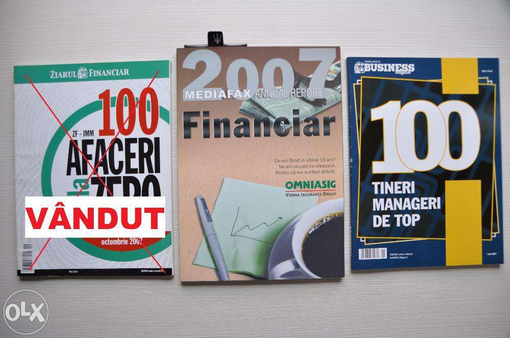 Revista Report Financiar si catalog Business Magazin 2007