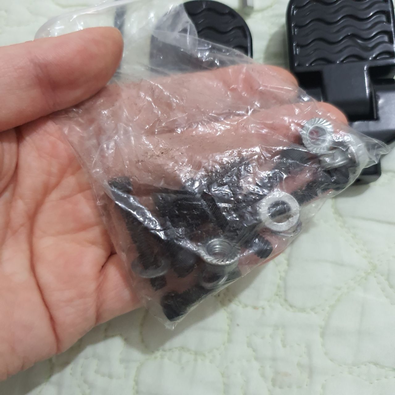 1 pereche de pedale spate Clispeed Biciclete MTB Suport pentru picioar