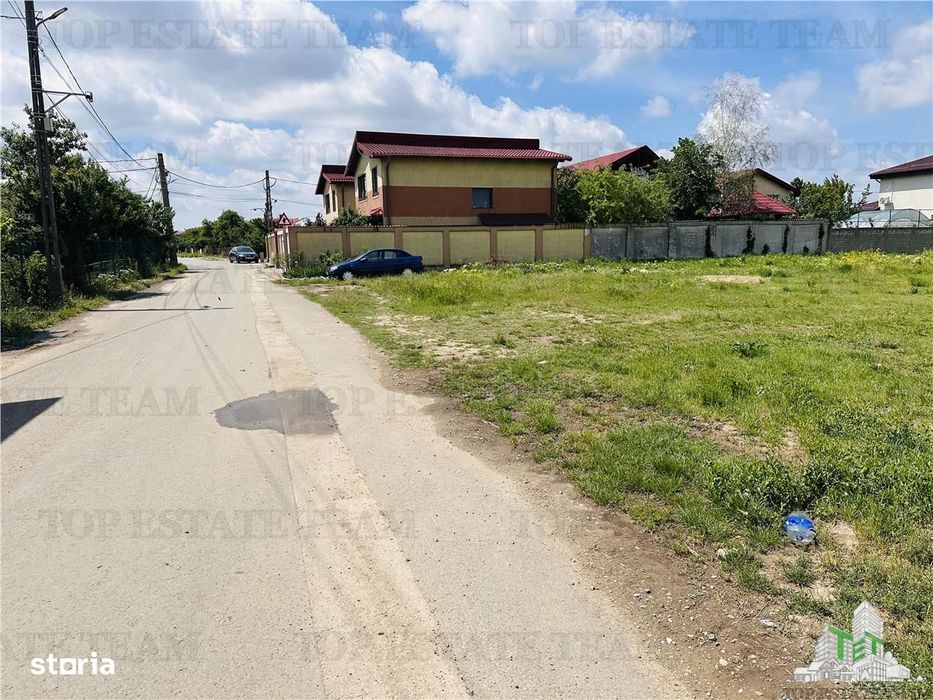 Teren intravilan 1.7 ha Dragomiresti Vale-Zurbaua, deschidere 34m la s