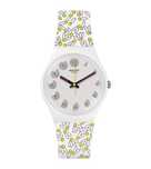 Бял часовник на Swatch