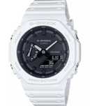 Ceas Sport Casio G-Shock GA-2100S White Black – Nou, Garanție 2 Ani