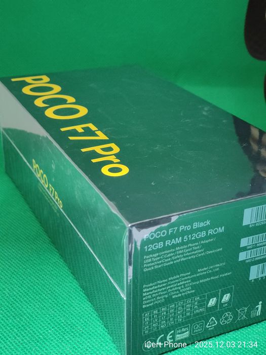 Poco F7 Pro 512GB * Sigilat * Garantie *