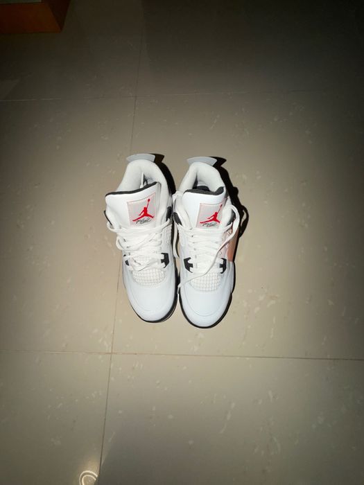 Jordan 4 white cement