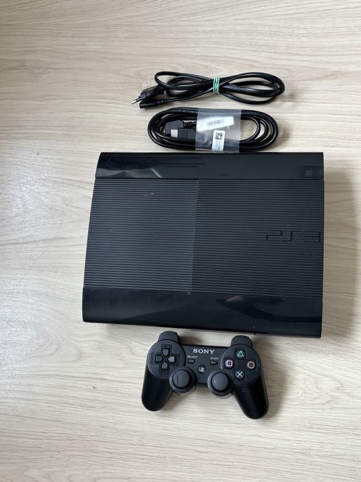 Playstation 3, SuperSlim, Modat, 500gb, maneta originala