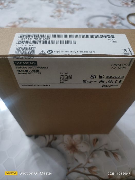 Simatic S7-1500, ANALOG INPUT, AI 8xU/I/RTD/TC ST