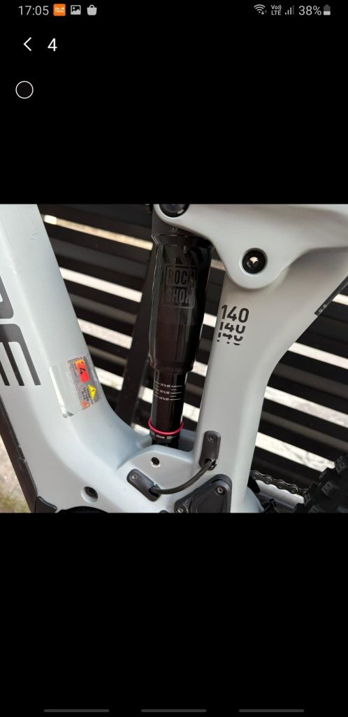 Bicicleta electrica carbon XL full suspension CUBE STEREO Hybrid 140