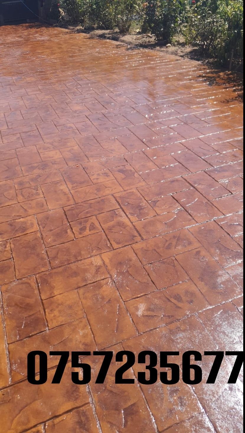 #beton amprentat #