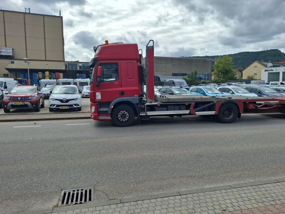 DAF CF 440! An 2016! Camion transport auto cu platforma integrata