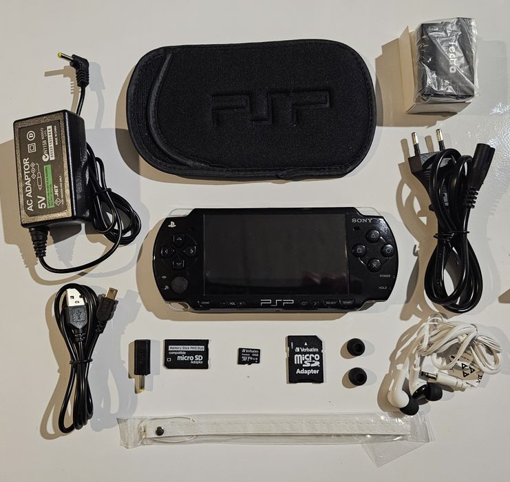 Consola psp modata cu 58 jocuri
