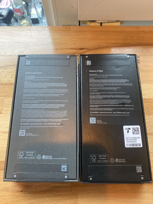 Samsung S25 Ultra si Z Flip6 Sigilate