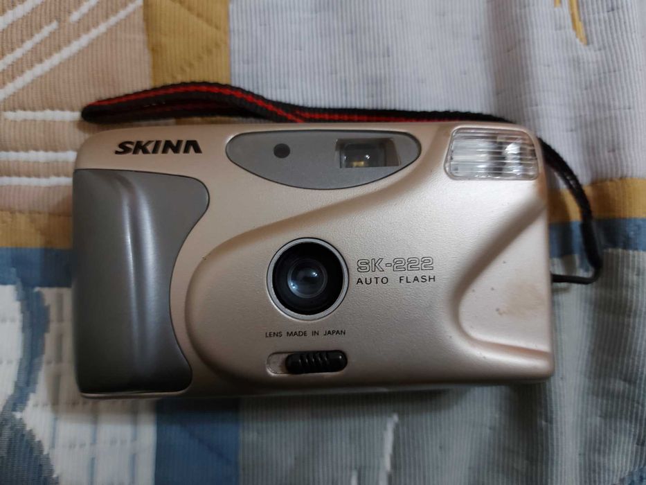 2 бр. ретро 35mm филмови фотоапарати – Canon LA20+Skina SK-222-Vintage