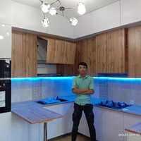 Кухонный гарнитур  кухня на заказ, шкаф, гардеробная, кухня Алматы