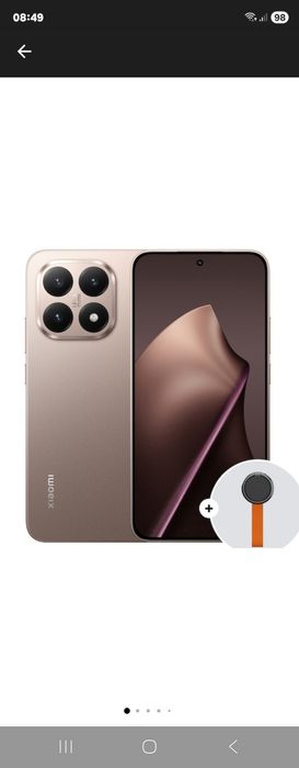 Telefon mobil Xiaomi 15T, 12GB RAM, 256GB ROM, 5G Rose Gold + Woven St