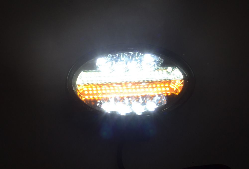 ЛЕД бар LED bar прожектори дневна светлина DRL+мигач , 10-30V