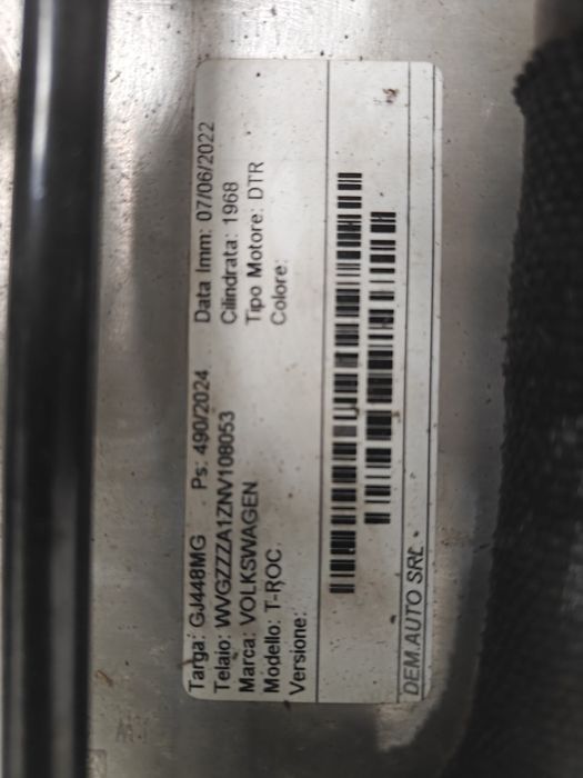 Motor Complet VAG/Vw T'Roc/Vw Golf8/Seat Leon/Audi A3/Audi Q3/DTR